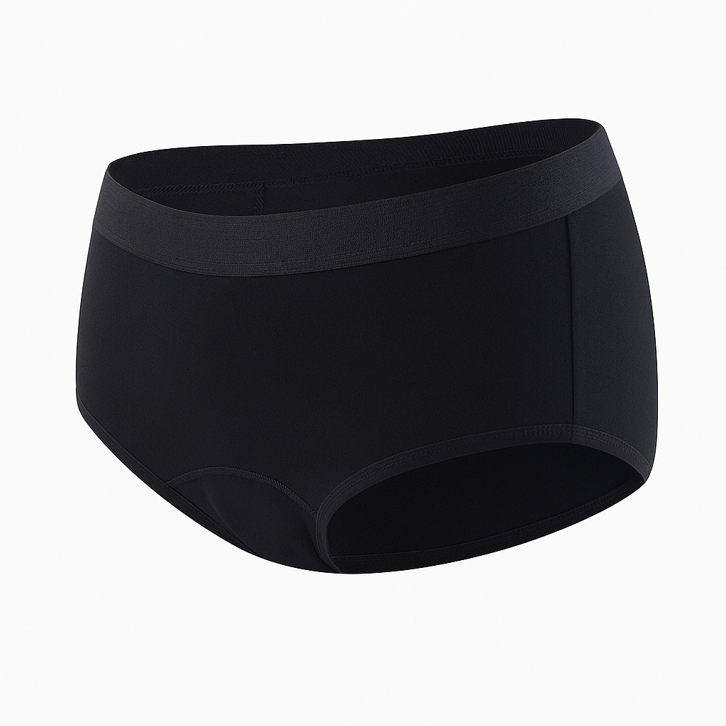Lot de 3 culottes absorbantes en bambou – lavables & réutilisables