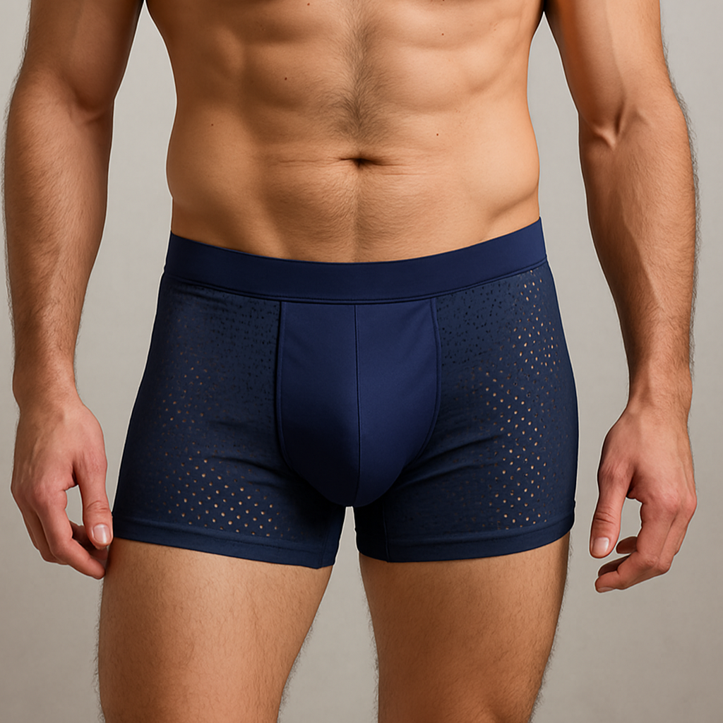 Lot de 4 Boxers Homme en Bambou – Ultra Confort & Respirants